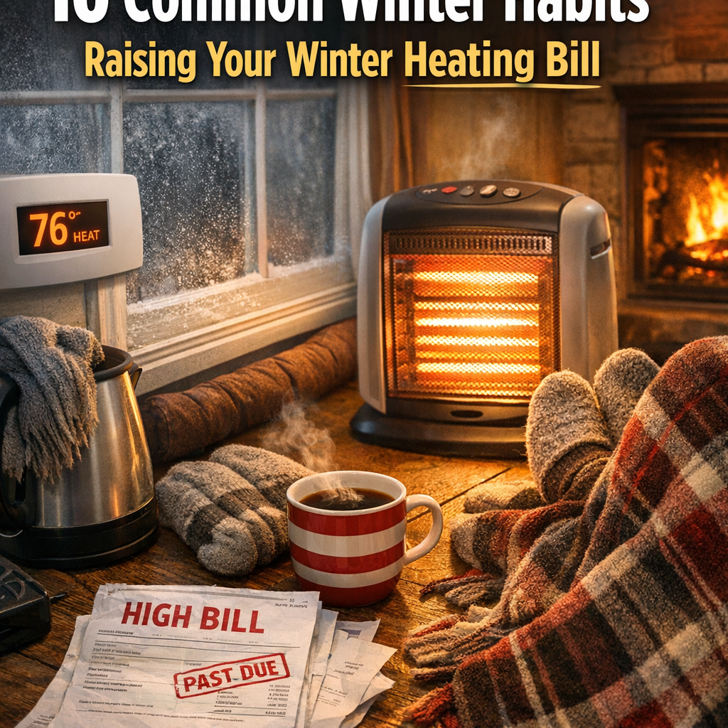 10 Common Winter Habits Raising Your Winter Heating Bill — Image
