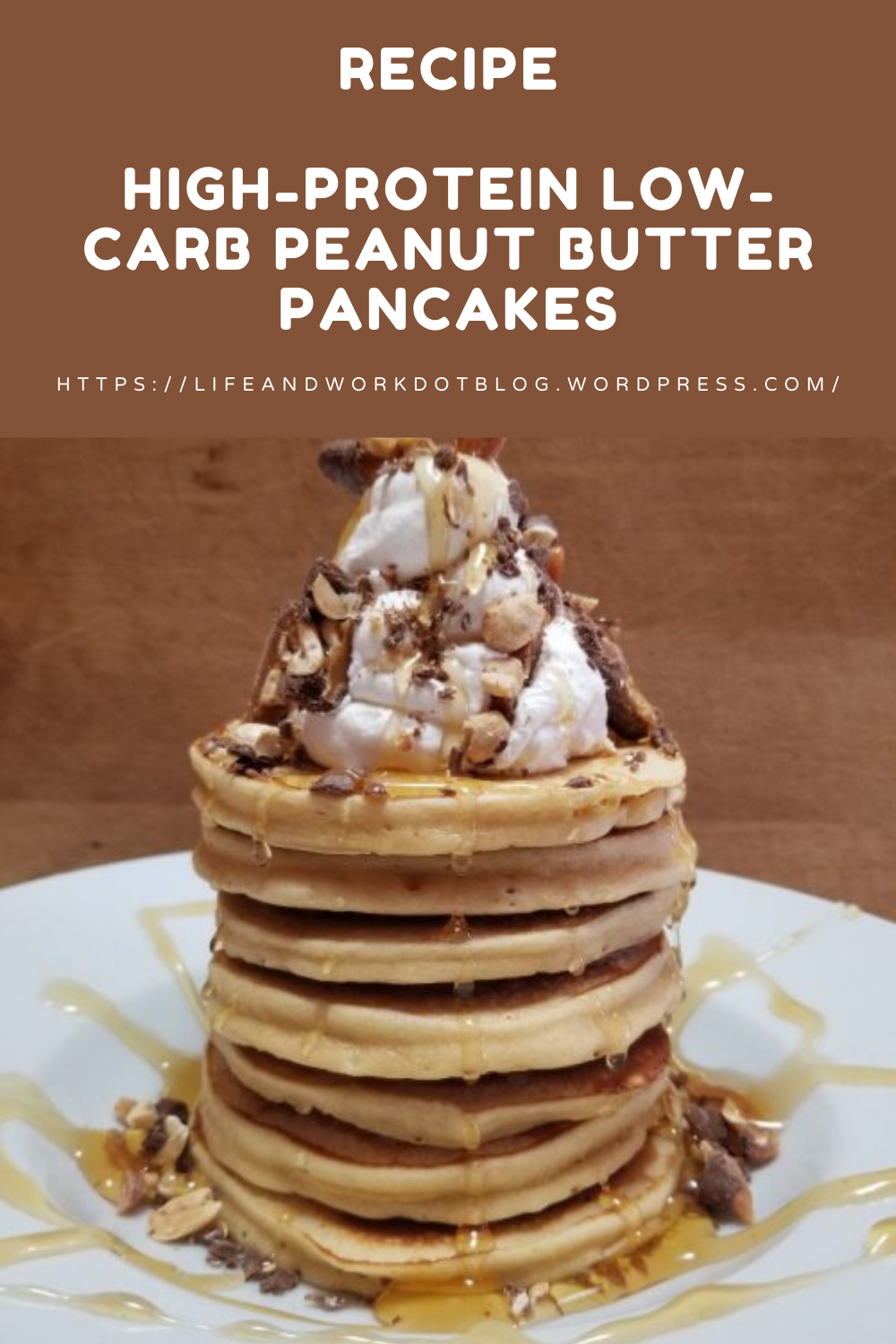 Recipe - High-Protein Low-Carb Peanut Butter Pancakes