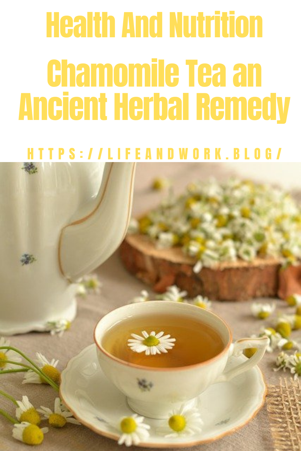 Chamomile Tea an Ancient Herbal Remedy