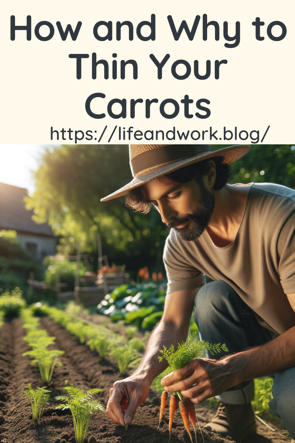 How and Why to Thin Your Carrots