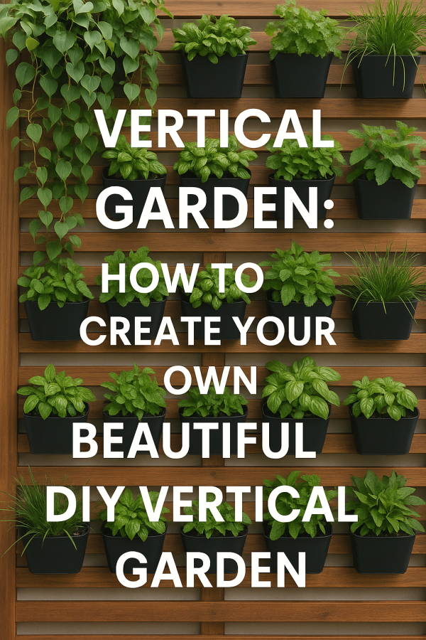 DIY Vertical Garden: Step-by-Step Guide for Beginners
