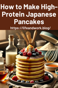 pho ramen soba How to Make HighProtein Japanese Pancakes