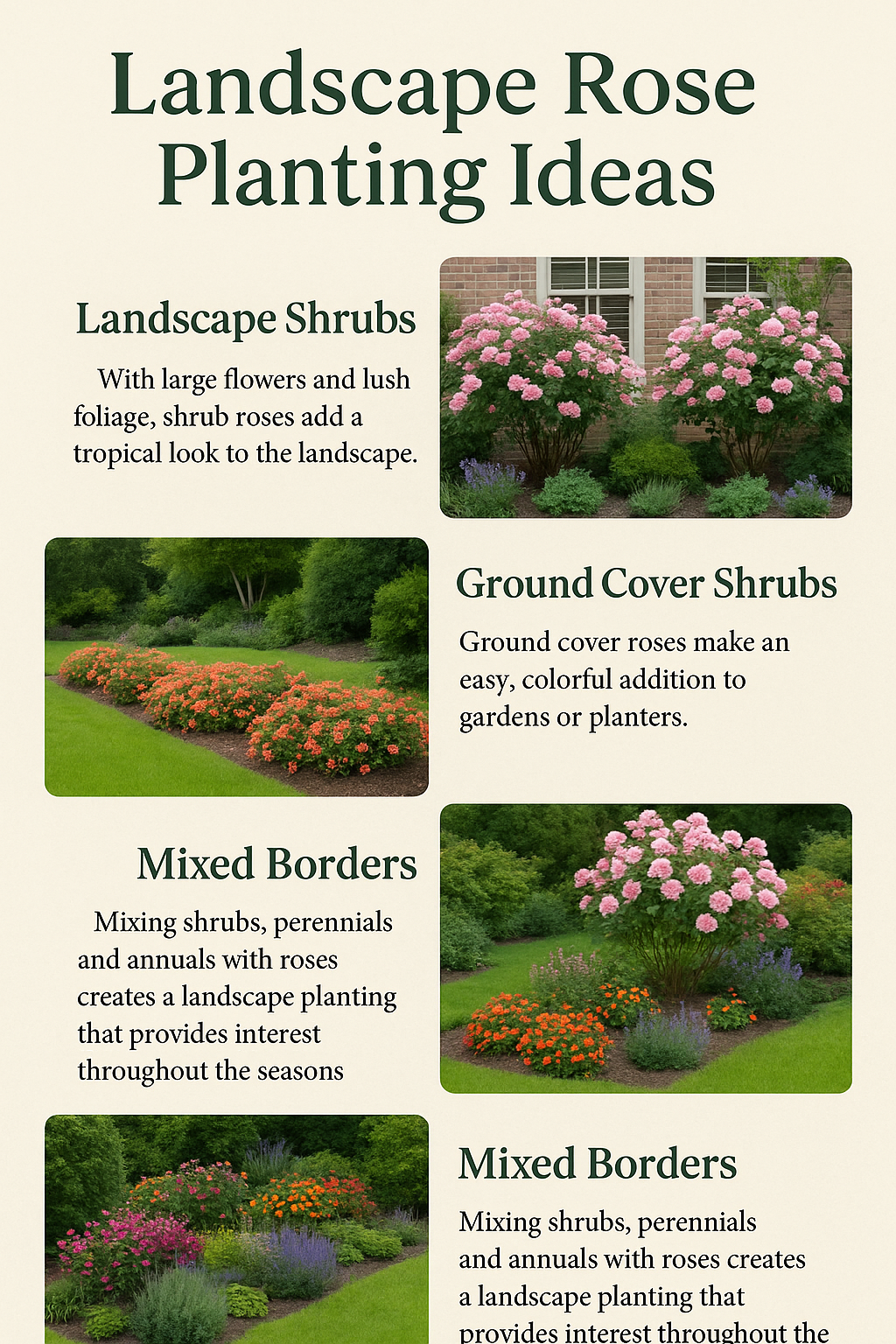 Elegant Landscape Roses for Your Beautiful Garden