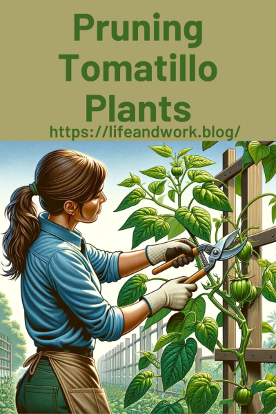 Pruning Tomatillo Plants For Optimal Growth and Yield