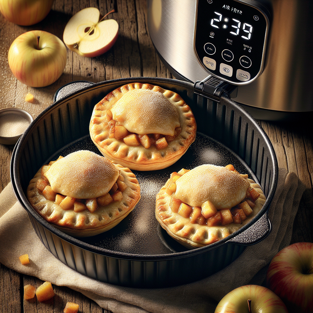 Air Fryer Apple Hand Pies with Flaky Crust — Image