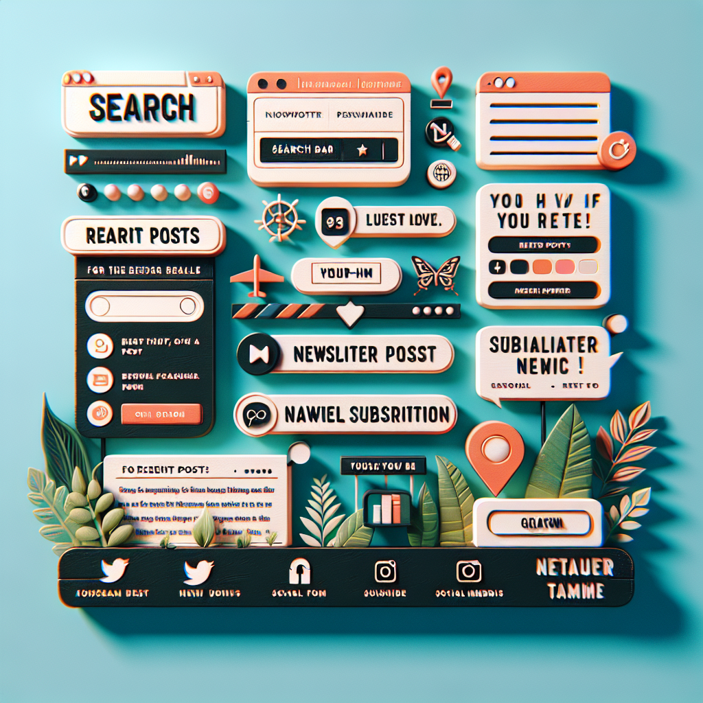 Blog Sidebar Essentials: What to Keep for Better Reader Experience — Image