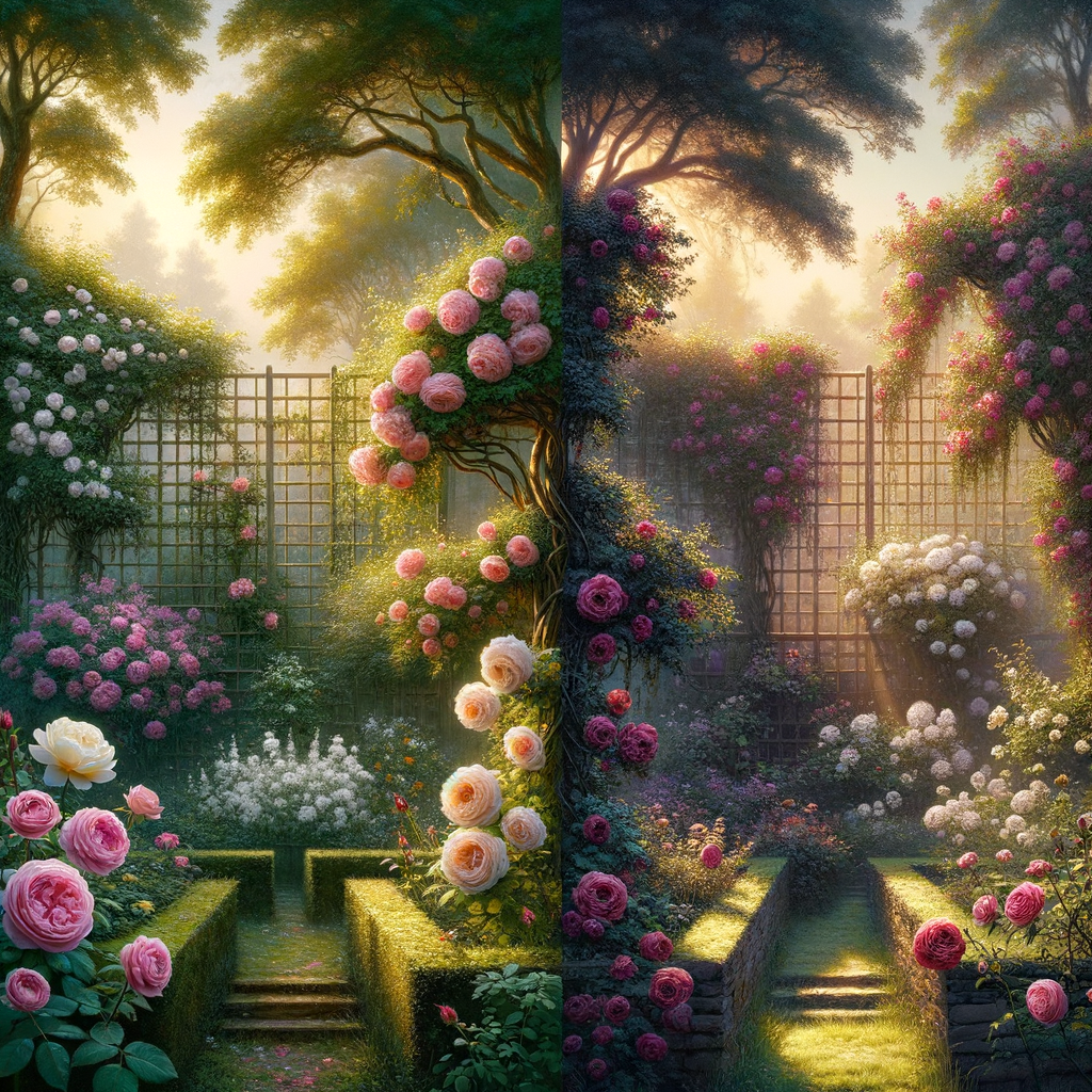 Organic Roses Vs Roses Climbing Roses vs Rambling Roses: Best Rose Types for Garden Design ...