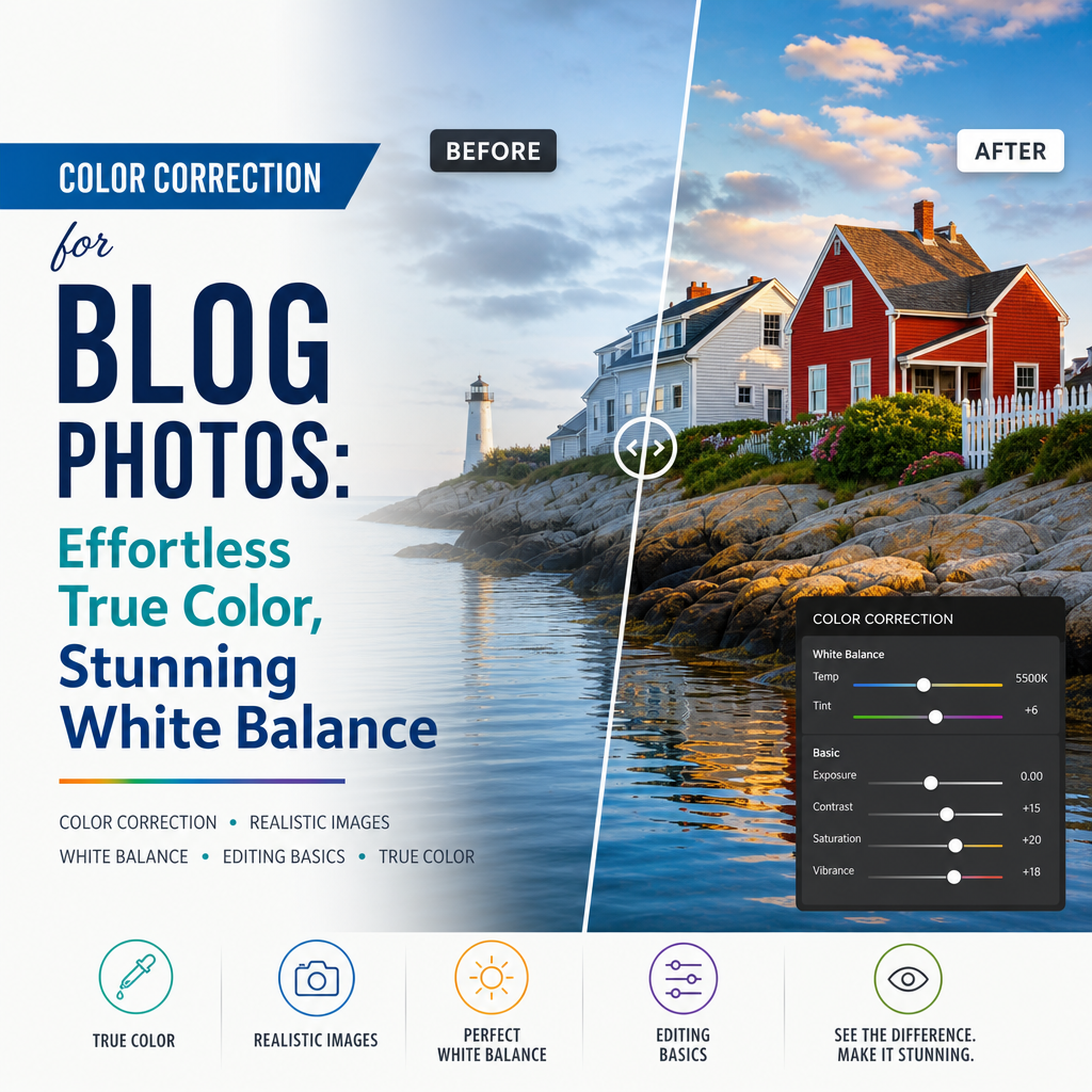 Color Correction for Blog Photos: Effortless True Color, Stunning White ...