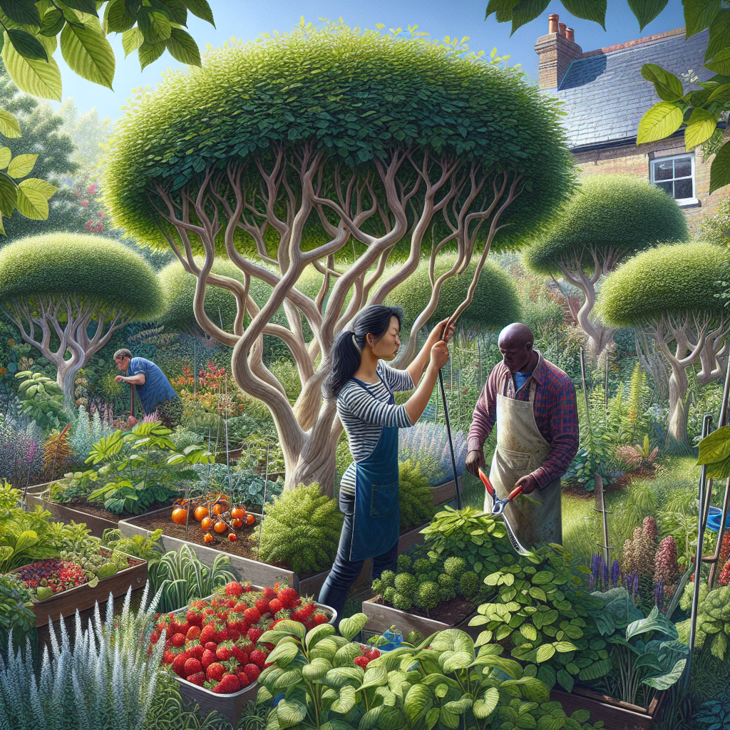 Pollarding Coppicing Coppicing and Pollarding for a Backyard Edible Landscape — Image