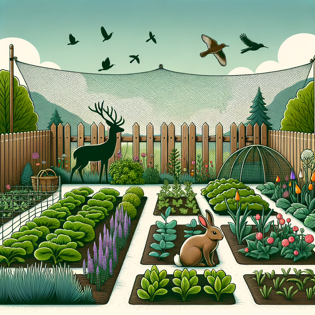 Bir Rabbit Garden Fencing: Protect Your Garden From Rabbits, Deer, and Birds ...