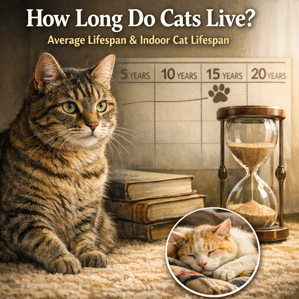 Indoor Cat Lifespan and Average Lifespan