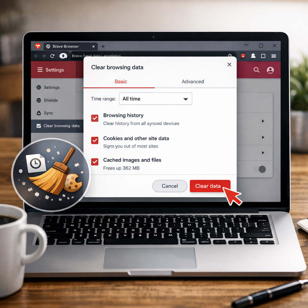 Refresh Cache Browser Clear Brave Browser Cache Settings