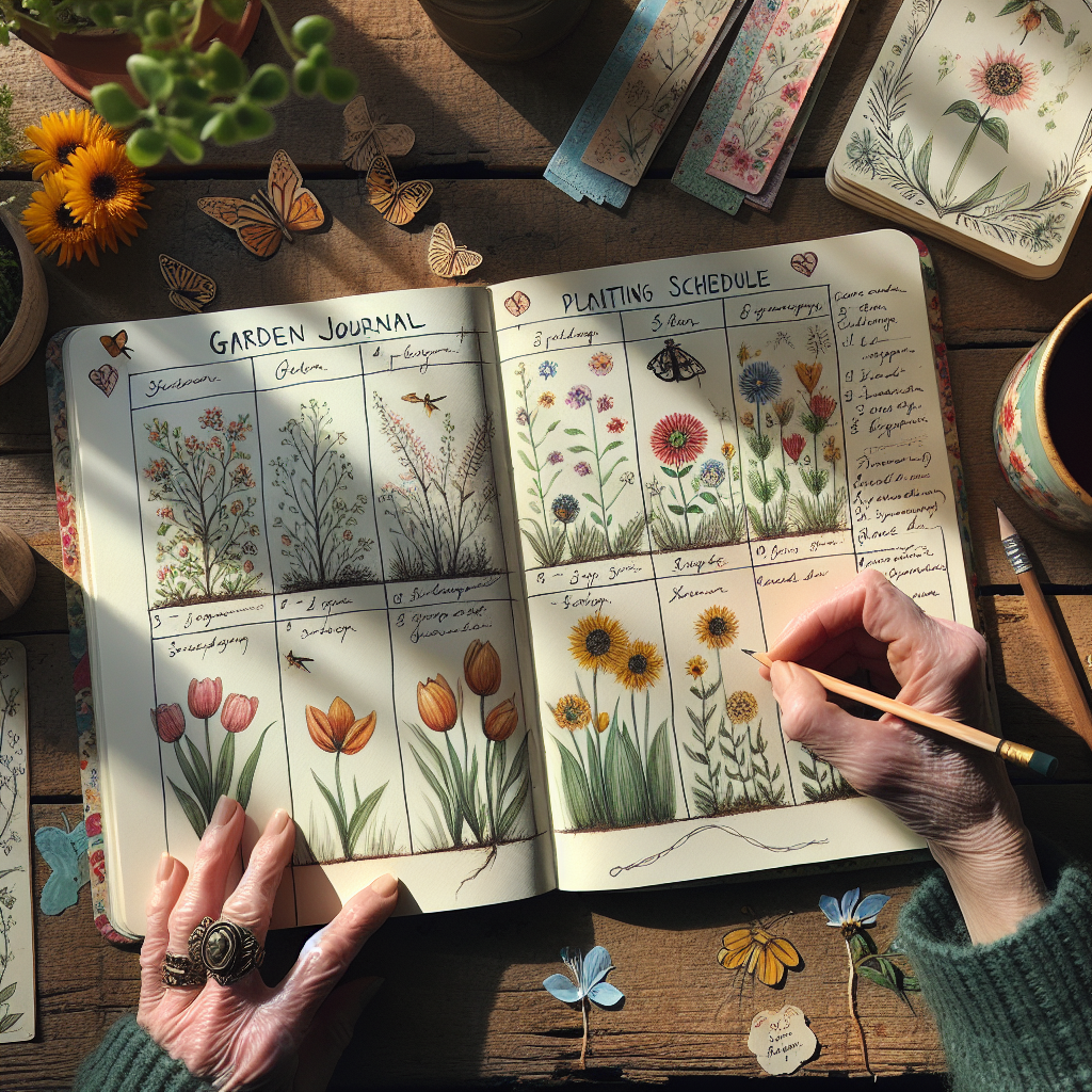 Garden Journal for Seasonal Planning