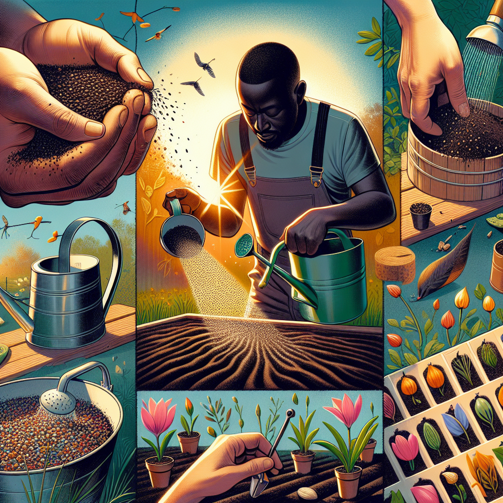 How to Prevent Soil Crusting After Sowing Tiny Seeds — Image