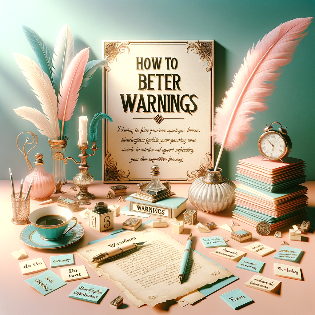 How to Write Better Warnings, Do Not Statements, and Negative Phrasing ...