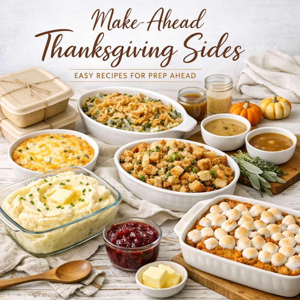 Making Sides Make-Ahead Thanksgiving Side Dishes