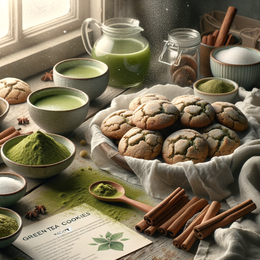Matcha Snickerdoodles: Soft Cinnamon Sugar Green Tea Cookies — Featured ...