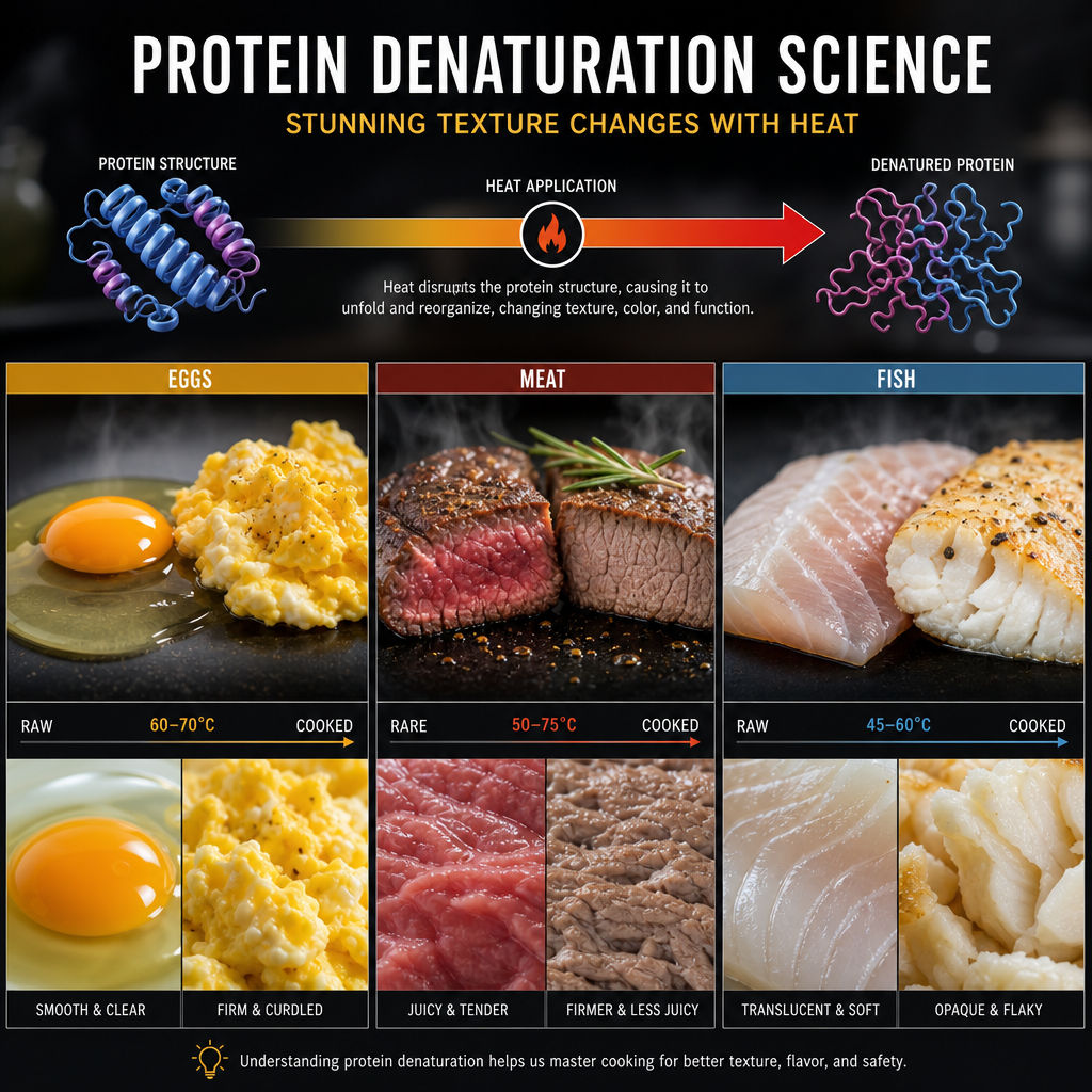 Protein Denaturation Science: Stunning Texture Changes with Heat for ...