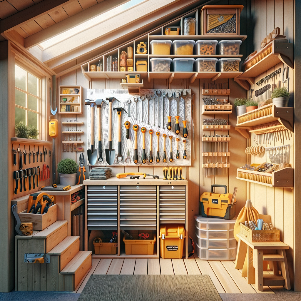 Smart Tool Storage System Smart Tool Storage for Small Sheds